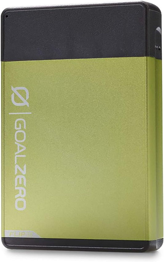 Goal Zero Flip 36 Portable Phone Charger, 10,050mAh/36Wh External Power Bank - Green