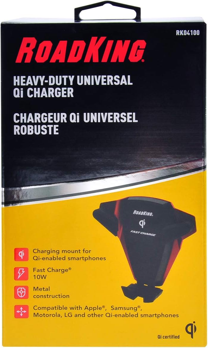Heavy-Duty Universal Qi Charger by RoadKing