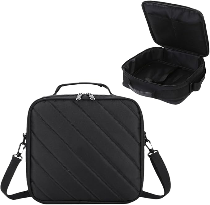 Carry Bag for VOPLLS Thinnest 1.81" Smart Mini Projector & Accessories, Storage Bag for NexiGos Nova Mini Portable Laser Projector, with Adjustable Shoulder Strap