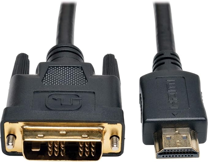 Tripp Lite HDMI to DVI Cable, Digital Monitor Adapter Cable (HDMI to DVI-D M/M) 20-ft.20' (P566-020), Black