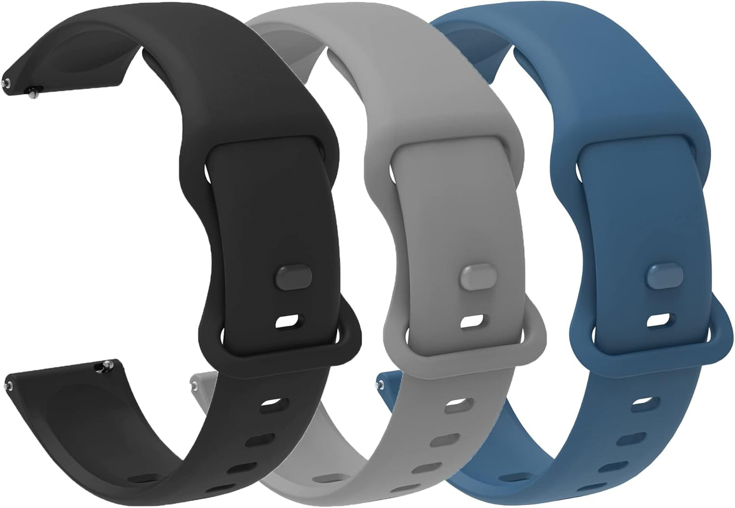 TOZO S3 Smart Watch Band - New Soft Silicone Sport Replacement Straps for TOZO S3 1.83 Inches Smart Watch