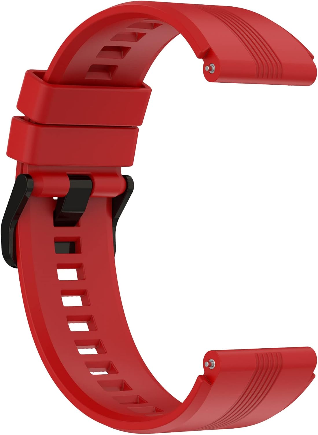 E ECSEM Bands for Bgulong H22 Smartwatch, Replacement Soft Silicone Waterproof Sport Strap Accessories