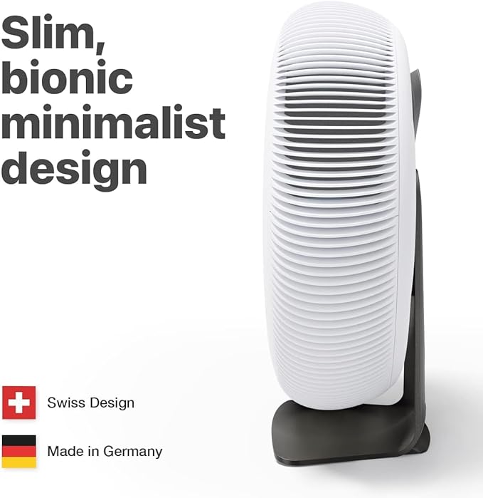 IQAir Atem X - 2-Pack - Smart Air Purifier for Large Room up to 3300 sq. ft., WiFi App Control, HyperHEPA Filters Viruses, Bacteria, Allergies, Asthma, Mold, Pets, Dust, Odor; Made in Germany