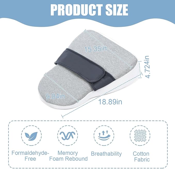 Pillow for Sleeping/Feeding, Soft Cotton Cover, Bedroom, Playrooms, Stroller, Crib, Detachable