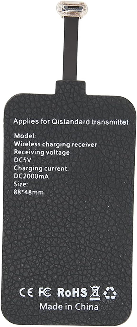 Micro USB Charging Receiver Adapter for Android Phone, 10W Fast 5V 2A Plug and Play Phone Charger Receiver