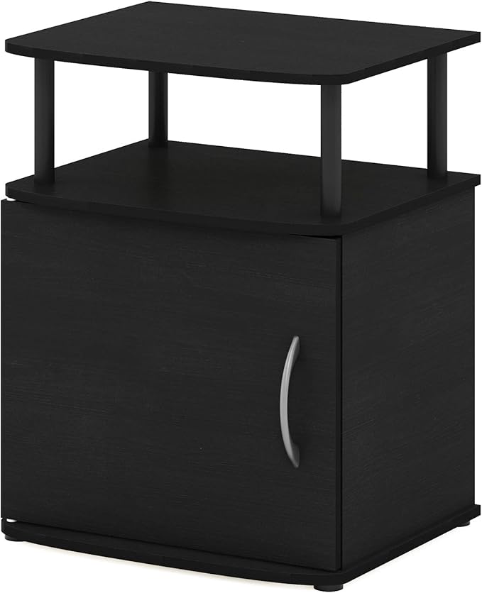 Furinno Jaya End Table, One, Black Wood