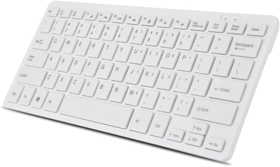 Yoidesu Wired Keyboard, 78 Keys Ultra-thin Mini with USB Cable for Desktop Computer and Laptop
