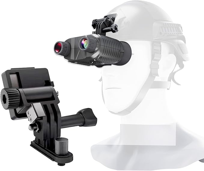 Night Vision Goggles（2nd Generation Upgrade）-Night Vision Binoculars,1312FT Digital Infrared Head Mounted Night Vision,Compatible with Military Tactical FastMICH Helmet