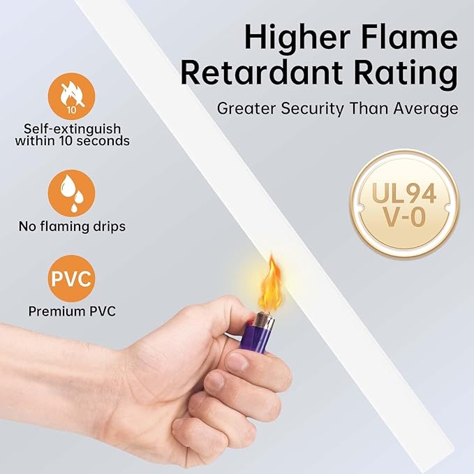 Delamu 236in Cord Hider, One-Wire Cord Covers for Wires on Wall, Easy-to-Install Cable Hiders for Mounted Tv, Cable Management Kit, Cable Raceways, W0.59 H0.4in, White