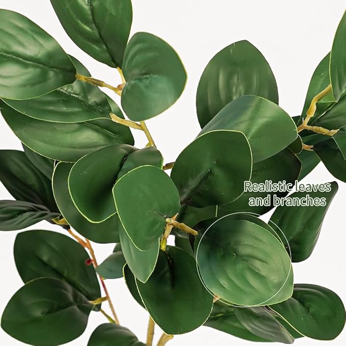 Melorca&Guilla Artificial Plants,3PCS 37" Green Faux Branches for Vase Faux Greenery Stems,Artificial Branches Fake Plants for Shop Garden Office Home Décor (3, Watercress)