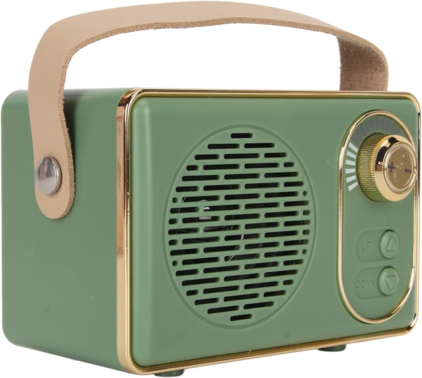 Zopsc Retro Bluetooth Speaker, Vintage Speaker with Lovely Old Fashioned Design, Bluetooth 5.0, Card AUX Input, USB