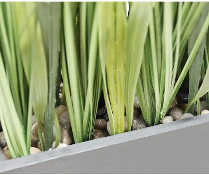 SAROSORA Artificial Plants 22" Tall for Garden Indoor Greenery Tabletop Decor Home Fake Grass | Fauk Plants (1, 22")