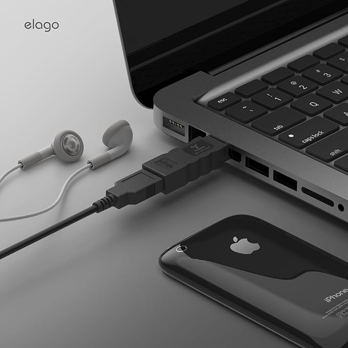 elago FireWire 400 to 800 Adapter (Black) for Mac Pro, MacBook Pro, Mac mini, iMac and All Other Computers…