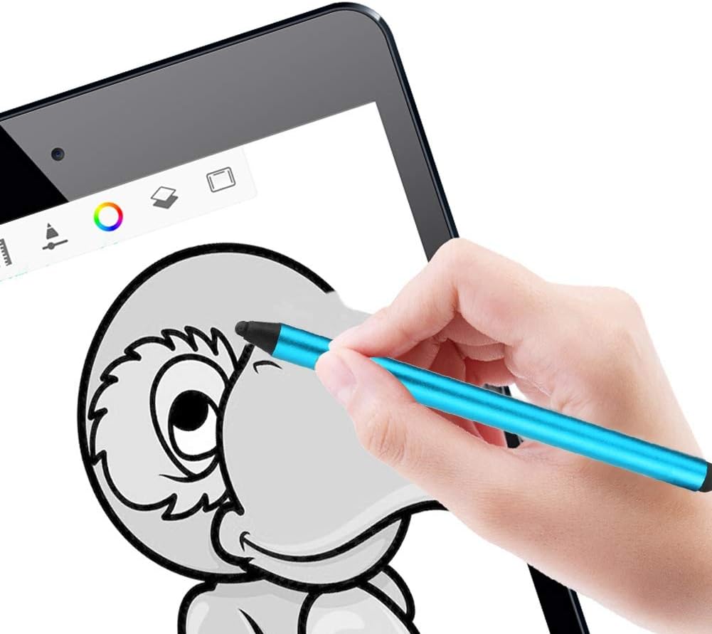 Dual-Purpose Capacitive Universal Pen - Compatible with All Mobile Phone Tablets, Suitable for Capacitive Devices.