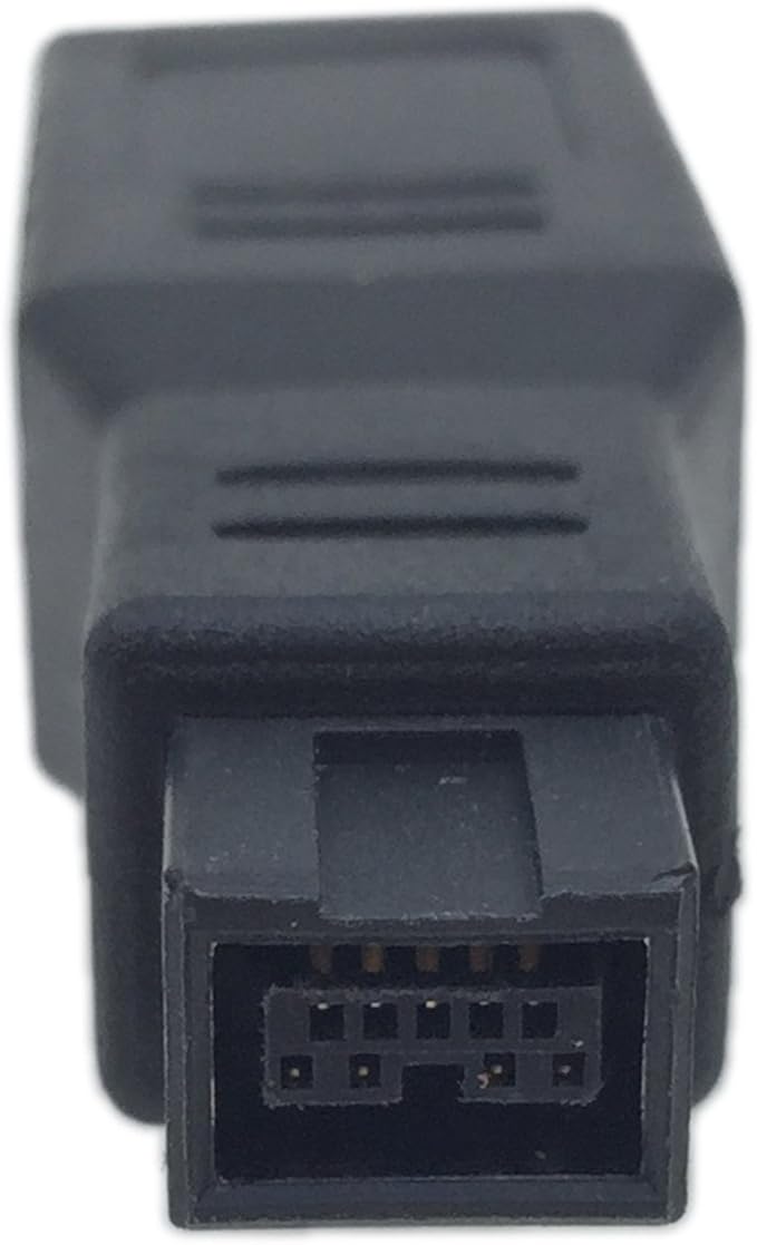 CERRXIAN FireWire IEEE 1394 Type A 400 6 Pin Female to 1394 Type B 800 9 Pin Male Data Transfer Adapter Converter