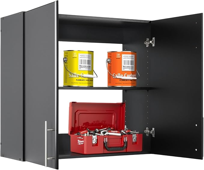 Prepac Elite 32 inch Wall Cabinet, Black