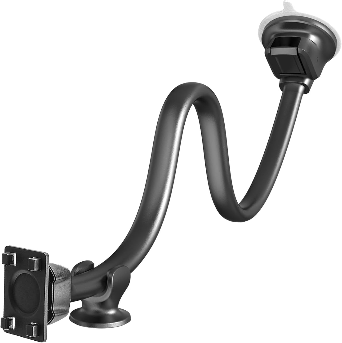 1Zero 14-Inch 7-11 Inch Windshield CarPlay Mount for Car, CarPlay Holder Mount with Long Arm, Flexible & Bendable