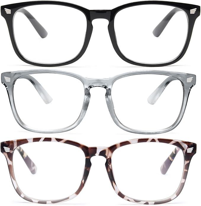 livho High Tech Blue Light Glasses - Advanced Blue Light Blocking Computer Glasses - Anti Eyestrain & UV Glare