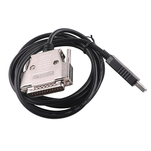 USB to DB25 RS232 Serial Adapter Converter Cable Null Modem FTDI Driver Programming for Sharp X68K X68000 PC Communicate Programming Cable