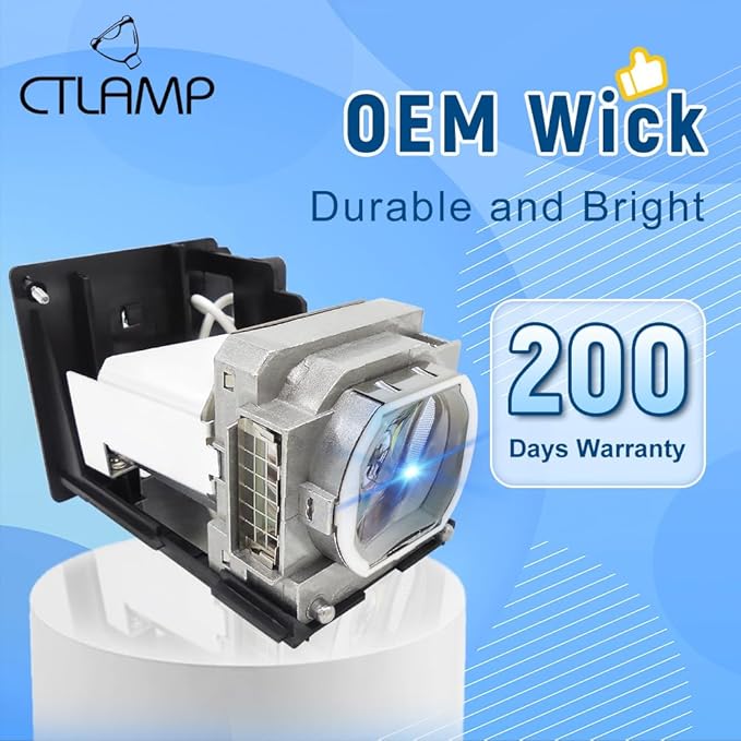 Original VLT-HC7000LP DLP/LCD Projector Lamp Assembly with OEM Bulb with Housing Compatible with Mitsubishi HC6500 / HC6500U / HC7000 / HC7000U