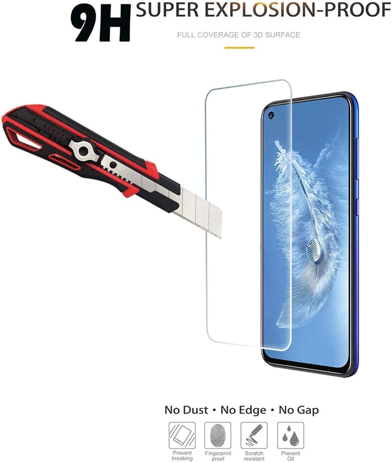 Koobee K100 Case with 2 Pack Screen Protector, Crystal Clear Shockproof Bumper Military Grade Anti-Drop Protective Cover