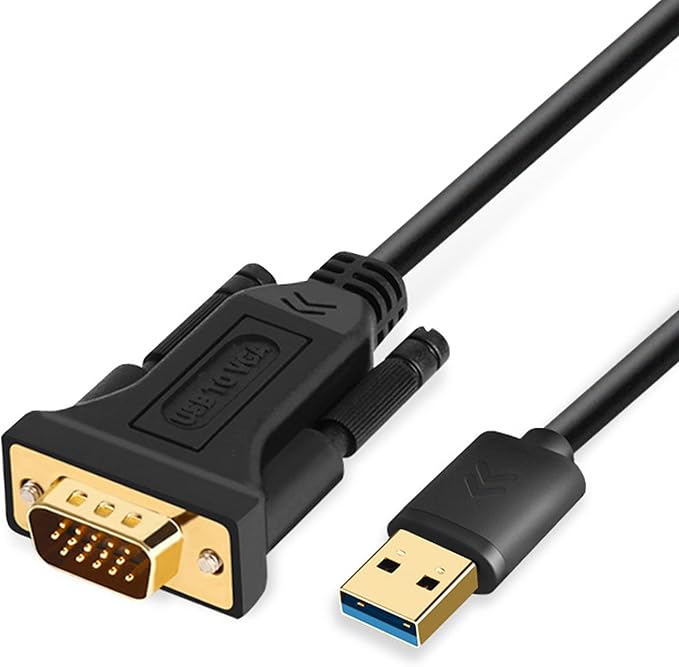 USB 3.0 to VGA Adapter Cable, 10FT, Compatible with Mac OS, Windows, Monitor, Projector, TV, 1080P Display Video Adapter/Converter Cord