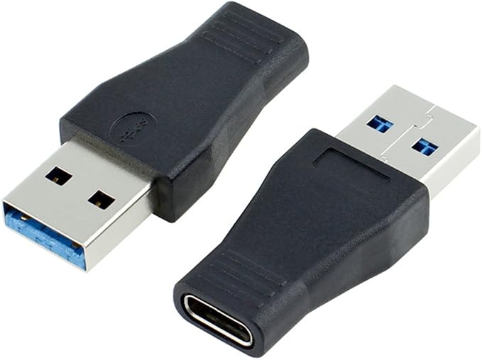 NFHK USB-C USB 3.1 Type C Female to USB 3.0 A Male Data Adapter for MacBook Tablet Mobile Phone