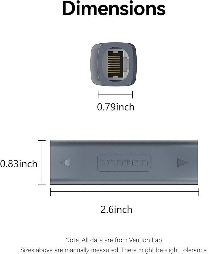 VENTION starlink Cable Coupler for Starlink Gen 3, IP68 Waterproof Connector,Extension to RJ45 Cable Compatible for Starlink Ethernet Adapter Gen 3/Mini Dish and Router,Support Cat6 Cable-2PCS