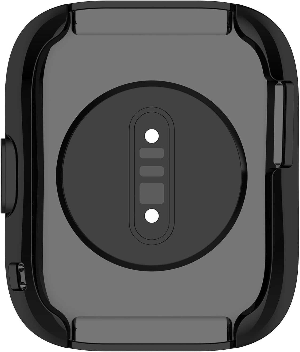 Protective Case for Amazfit Bip 5 Smart Watch, TPU Soft Ultra-Slim Screen Protector Bumper, Black *2