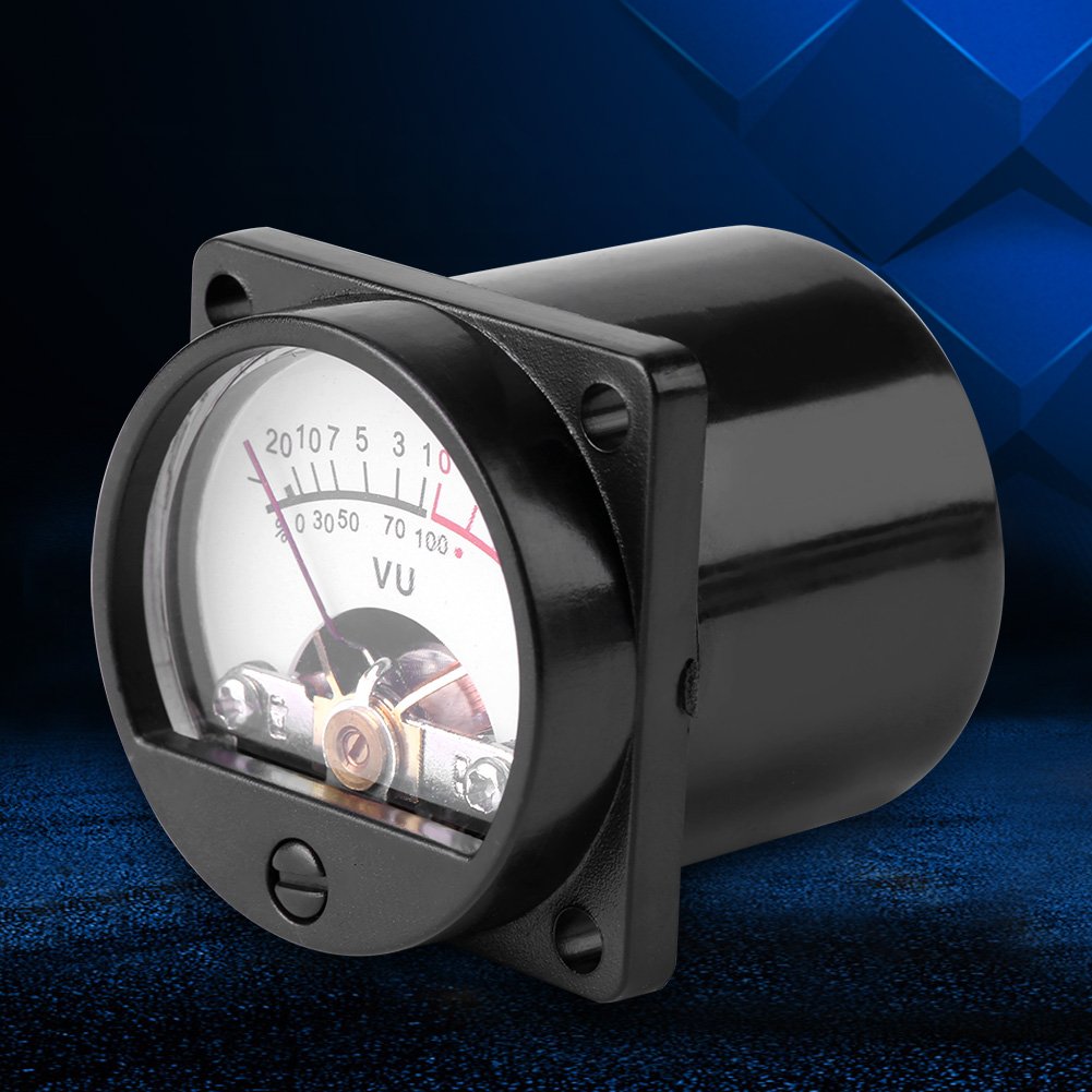 YWBL-WH 2PCS 12-15V/300mA VU Meter Warm Back Light Recording+Audio Level Amp with Driver Board.