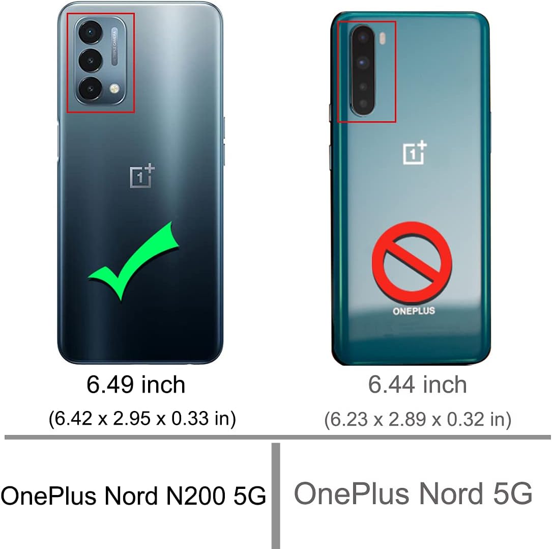 Osophter Case for Oneplus Nord N200 5G, Purple Flower with Screen Protector, Shock-Absorption TPU Cover for 1+Nord N200