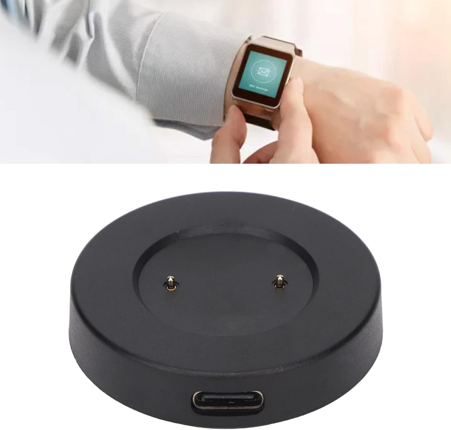 Fast Charging Watch Charger Dock for Huawei GT, GT2, GT 2e, Honor Magic Watch, Replacement Charger with USB Magnetic
