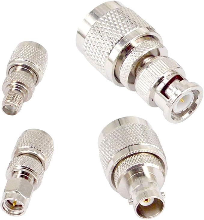 onelinkmore 20-Piece UHF Adapter Master Kit - PL259 SO239 to SMA BNC MCX FME F TNC Mini-UHF Connectors - RF Coaxial Converter Set for Ham Radio Base Stations, SDR, CB Scanners & HTs