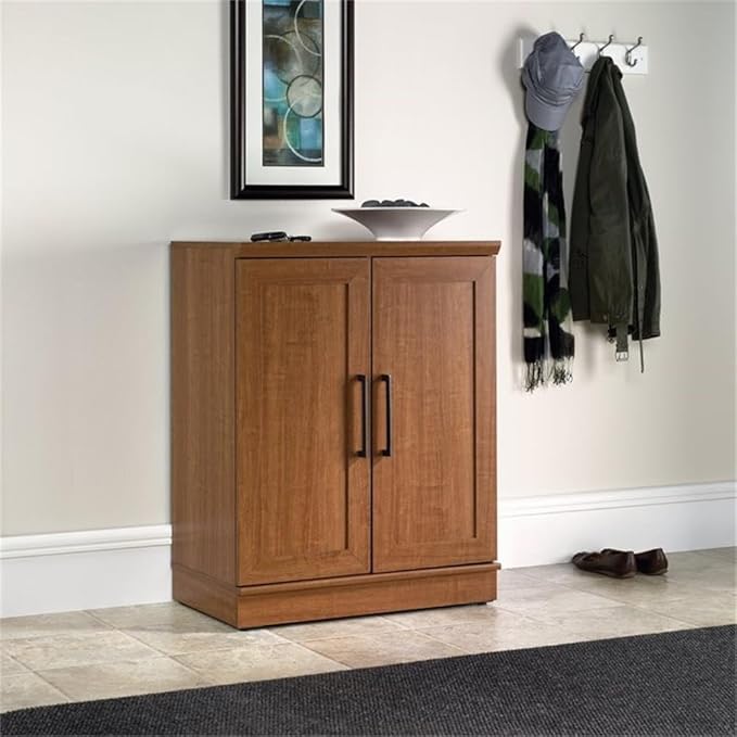 Sauder HomePlus Base Cabinet/ Pantry Cabinet, Sienna Oak finish