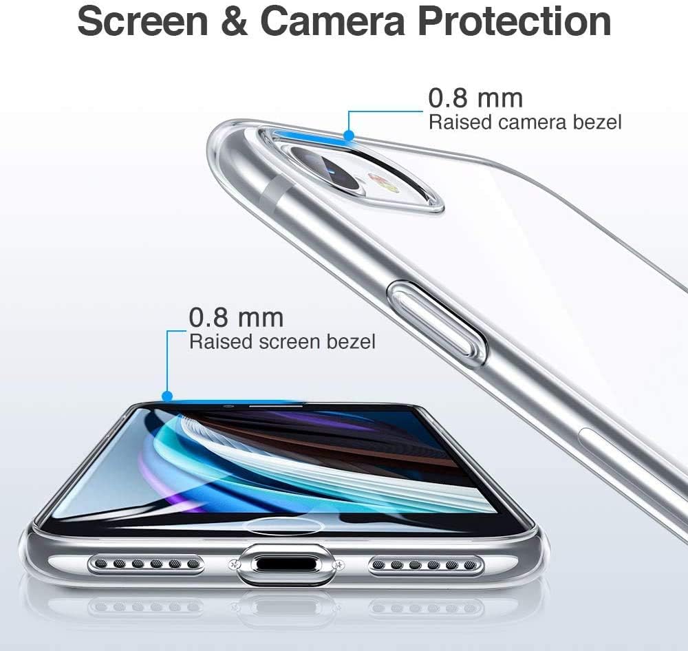 Motorola Edge 40 Neo Case with 3 x Tempered Glass Screen Protector, Transparent Shockproof Soft Silicone Protection