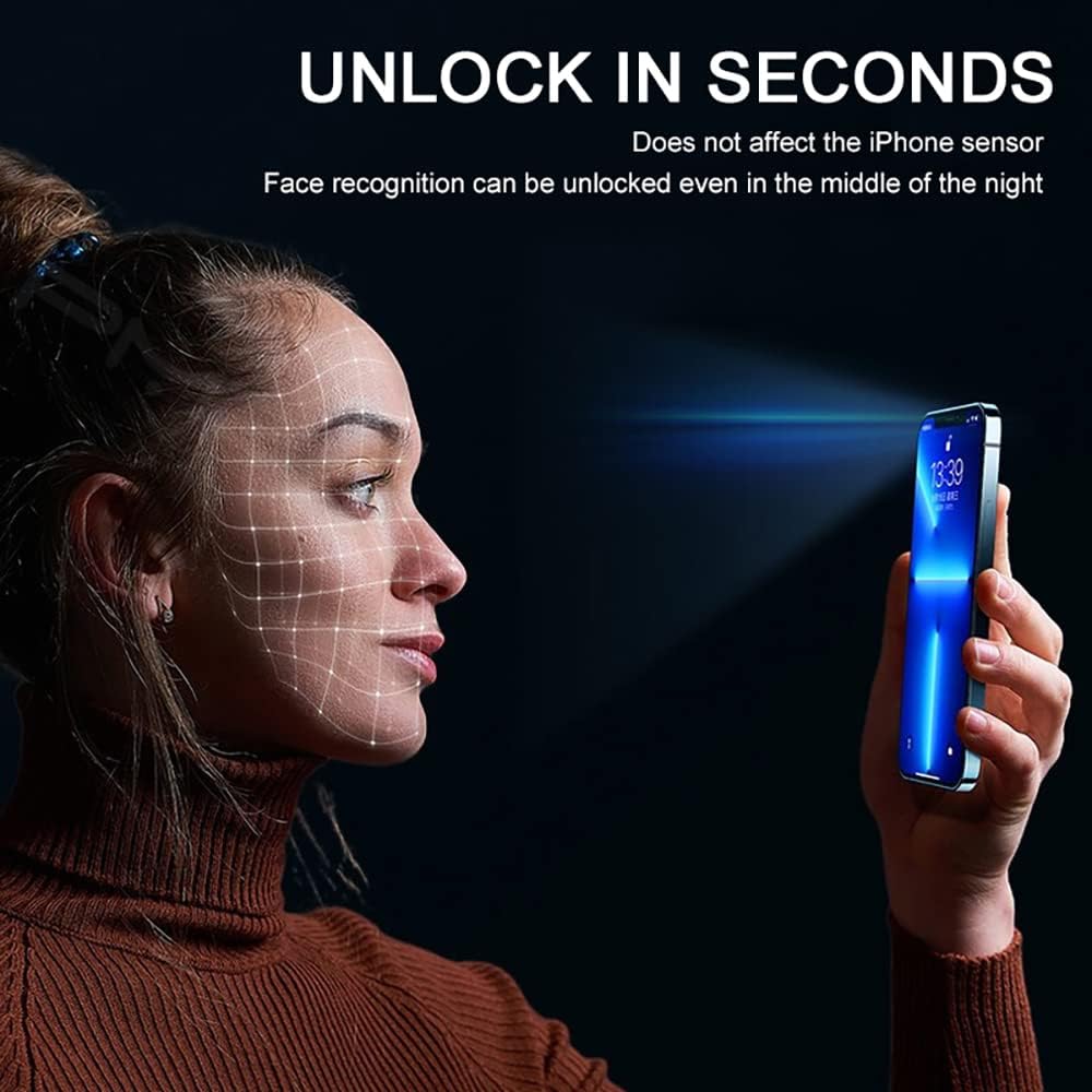 OWRORA Privacy Screen Protector for iPhone 11/XR, 2 Pack, 2.5D Edge Full Coverage Anti-Spy Tempered Glass