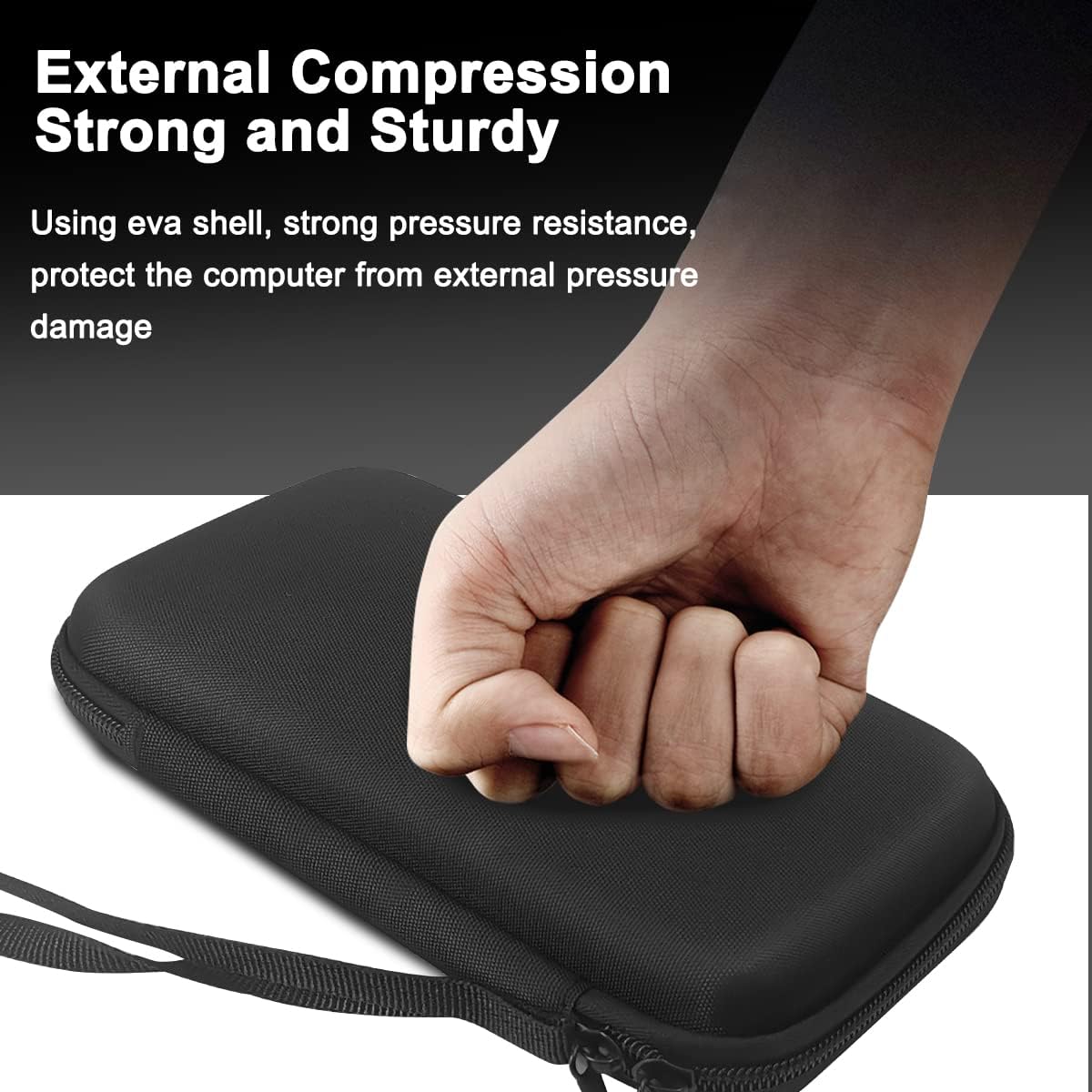 Xberstar Hard EVA Case for Texas Instruments TI-84 TI-83 Plus CE Graphing Calculators - Shockproof Storage Bag