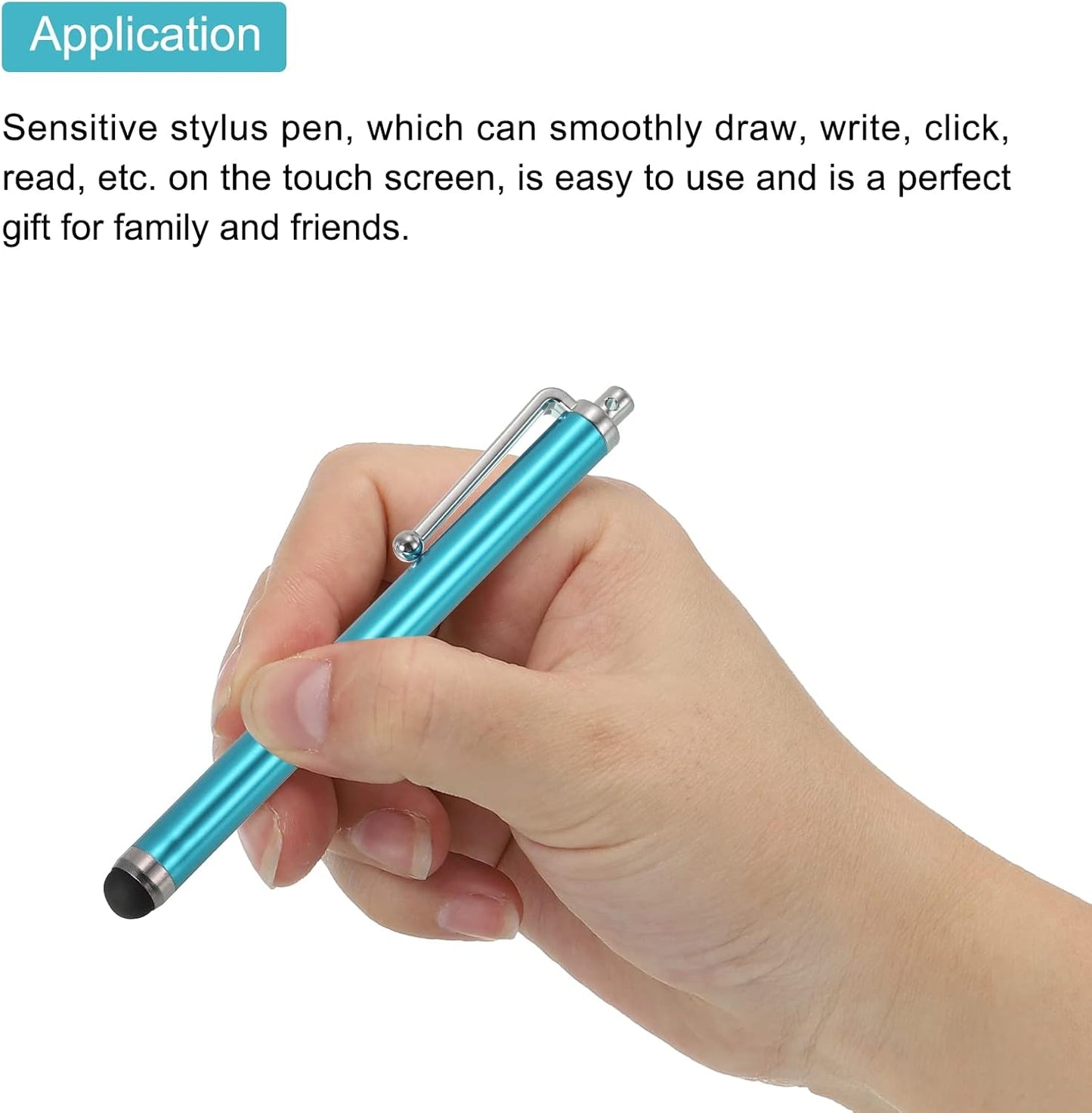 MECCANIXITY 3pcs Stylus Pens for Touch Screens, Universal Capacitive Pencil High Sensitivity for Phone Tablet