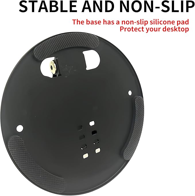 Projector wall Mount, Projector Stand Desktop and Ceiling Bracket with 1/4-Inch Screw, Adjustable 180-Degree Rotation, Dual Universal Joints, Stable Triangular Structure (Load-Bearing)