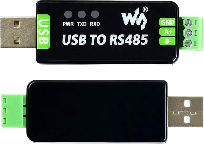 USB to RS485 Converter Industrial Adapter Original FT232RL and SP485EEN Fast Communication Embedded Protection Circuits Resettable Fuse ESD Protection