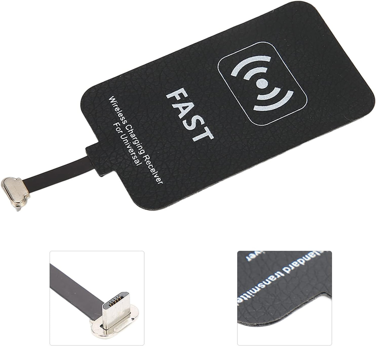 Micro USB Charging Receiver Adapter for Android Phone, 10W Fast 5V 2A Plug and Play Phone Charger Receiver