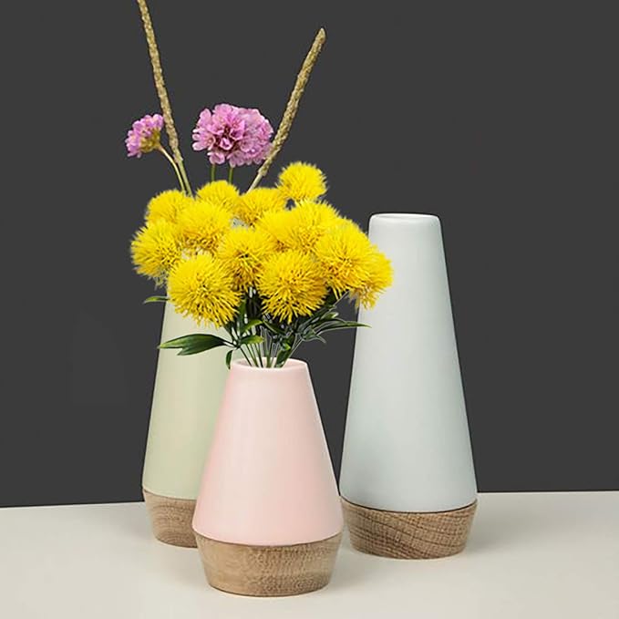 Uieke 10 Pcs Dandelion Artificial Flowers Yellow Flowers Fake Plants Flower Bouquet Plastic Flowers for Home DIY Decoration Wedding Decor