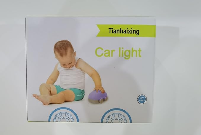 Night Light Kids with Cute Train Design Children's Room LED Bedside Lamp with Changeable RGB Colors Rechargeable Night Light Compatible with Touch Control & Remote Control - Train