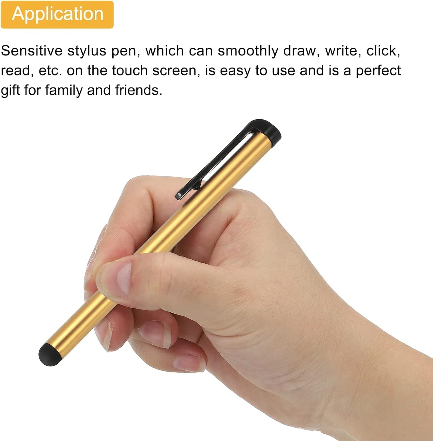 MECCANIXITY 10pcs Stylus Pens, Universal Capacitive Stylus Pencil for Phone Tablet, All Capacitive Touch Screen Devices