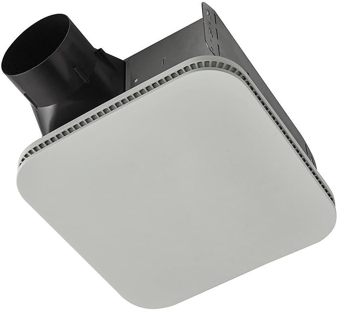 Broan-NuTone Bathroom Exhaust Fan – Easy Retrofit Without Attic Access, Ultra-Quiet 0.7 Sones, 80 CFM, ENERGY STAR Certified, Made in USA, Moisture & Odor Control with Easy-Clean Grille