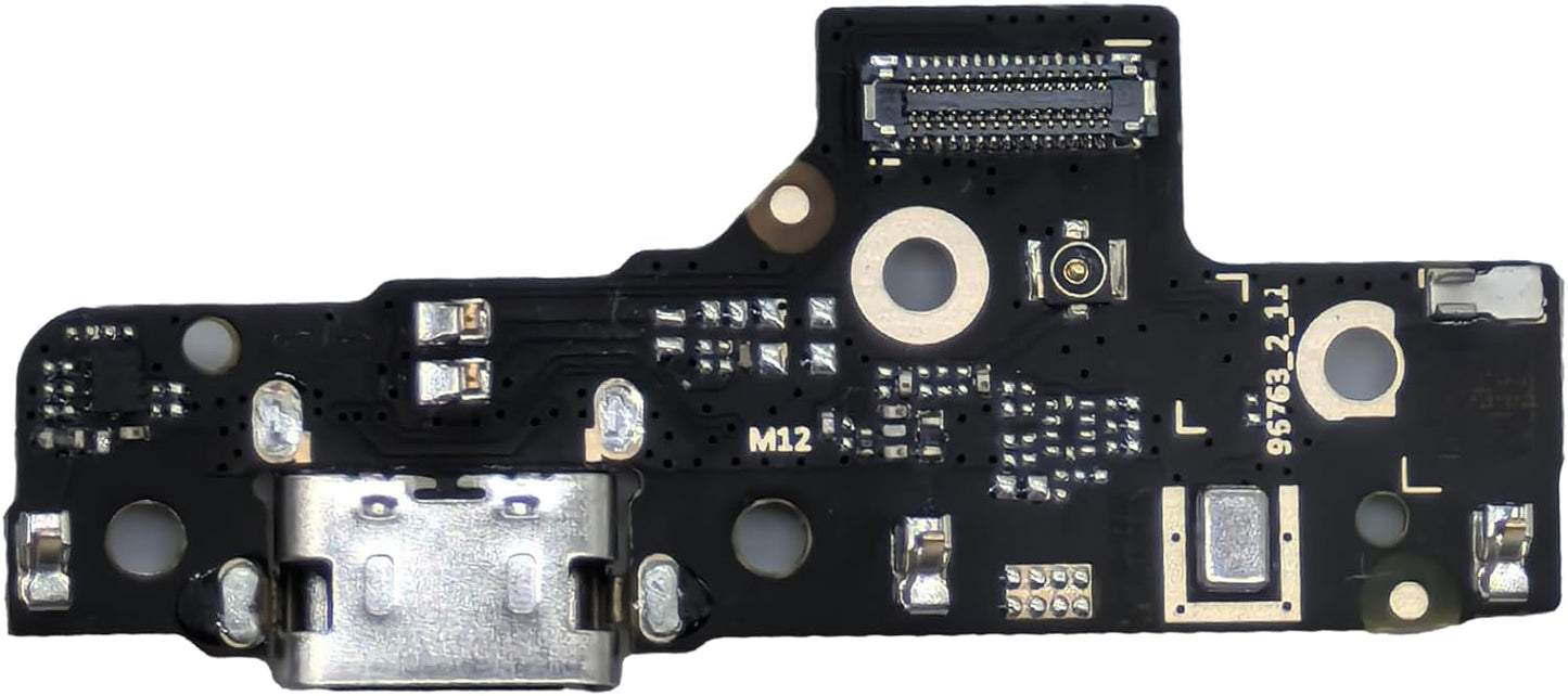 Moto G Play 2023 XT2271 USB Charging Port Dock Connector/Charger Board Flex Cable/Microphone Replacement Part with