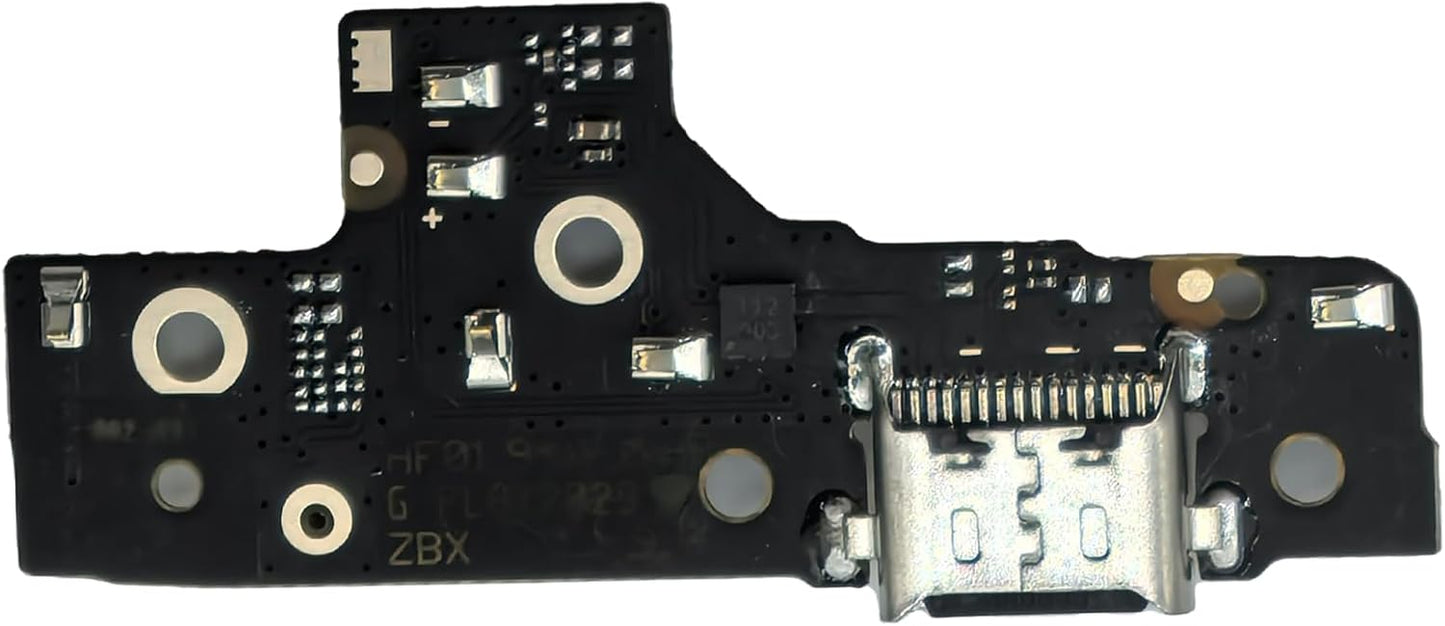 Moto G Play 2023 XT2271 USB Charging Port Dock Connector/Charger Board Flex Cable/Microphone Replacement Part with