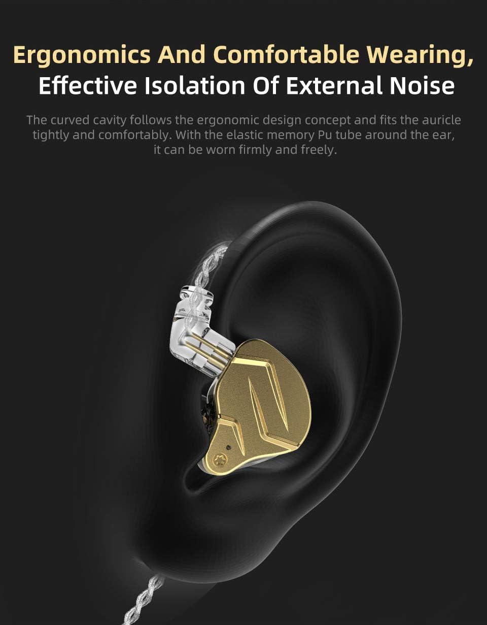 1BA 1DD KZ ZSN Pro X in Ear Monitor Earphone Wired Earphone HiFi Sport Gaming Earbuds Headphones Compatibility
