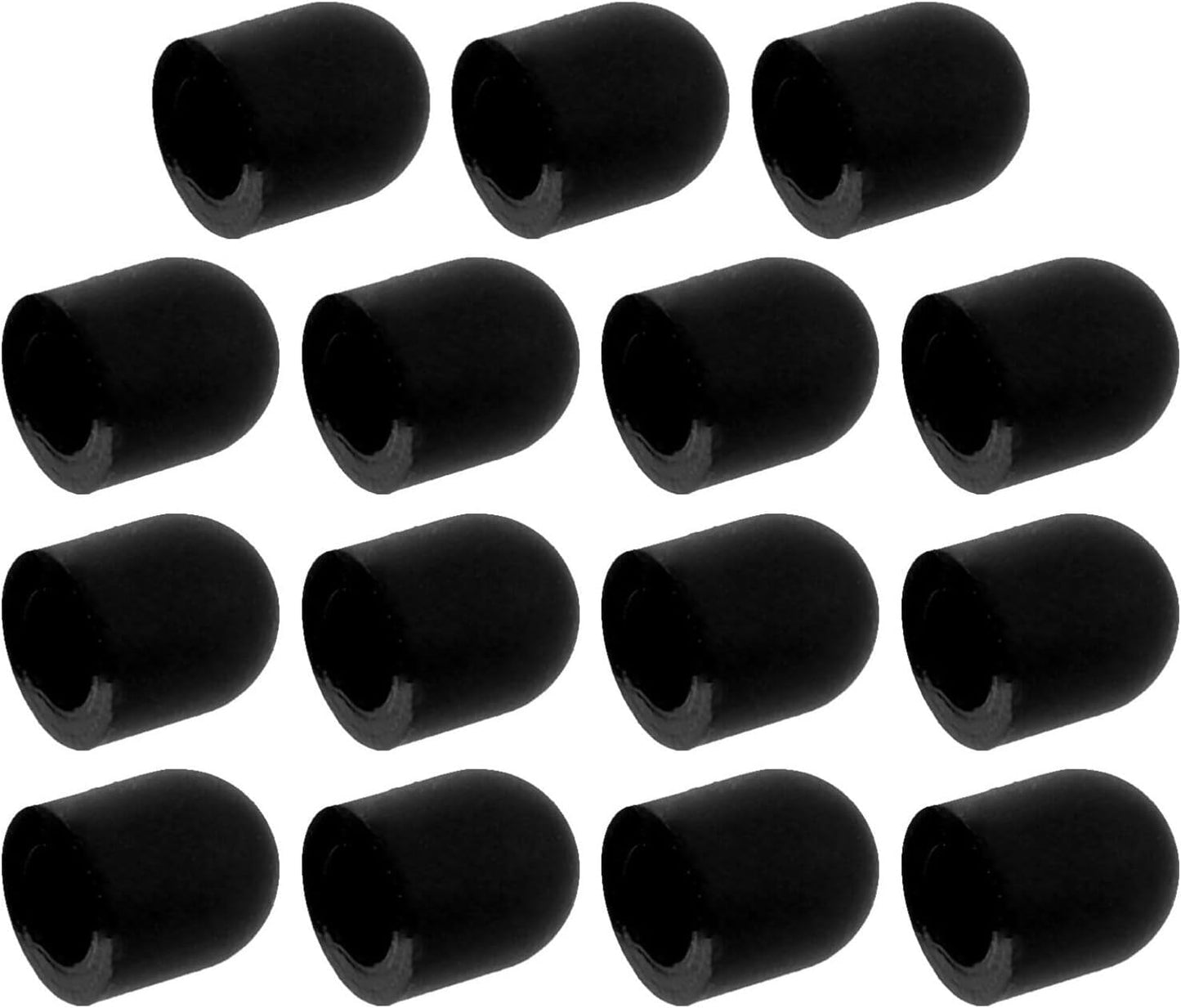 Hemobllo Stylus Replacement Tips, 75 Pcs Silicone Rubber Tips for Stylus Pens (Outer Diameter 6mm, Inner Diameter 3.6mm)