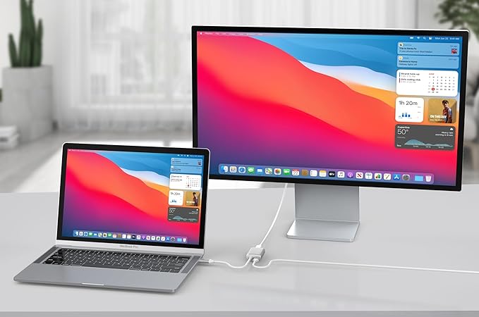 uptab USB C to Mini DisplayPort Adapter 4K@60Hz (Graphite)